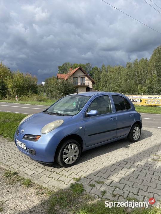 Nissan micra 14 Gaz 2003r manualna Nissan Biłgoraj
