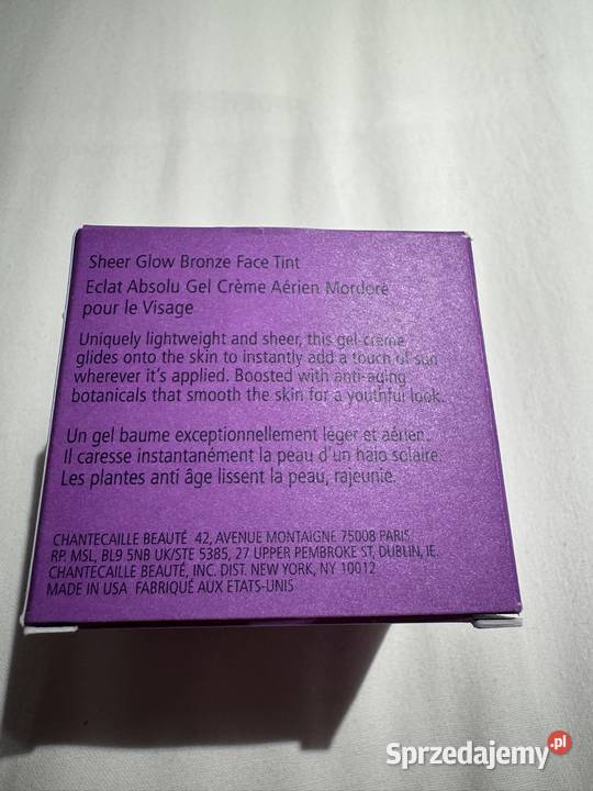 Chantecaille żelkrem Sheer Glow Bronze Face Tint Dla kobiet