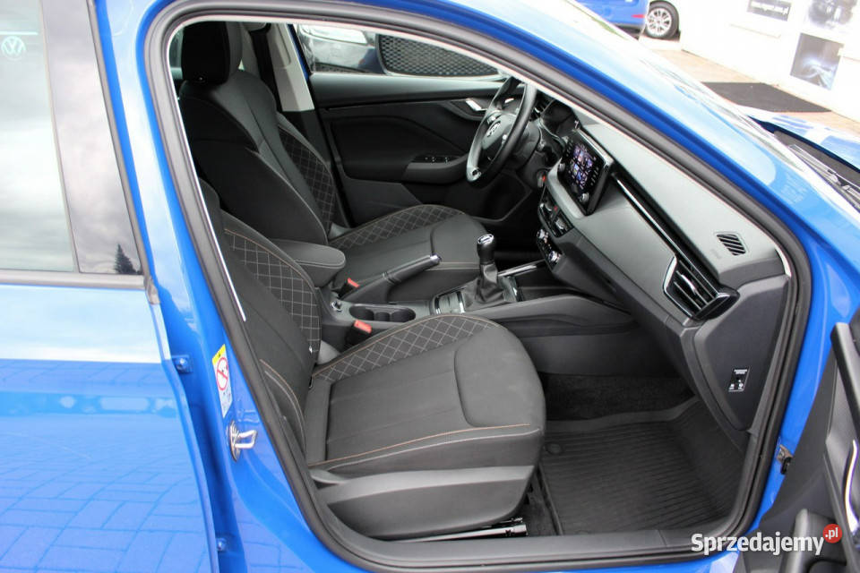 koda Scala Gwarancja FV23 SalonPL 10TSI 110 niebieski Sokołów