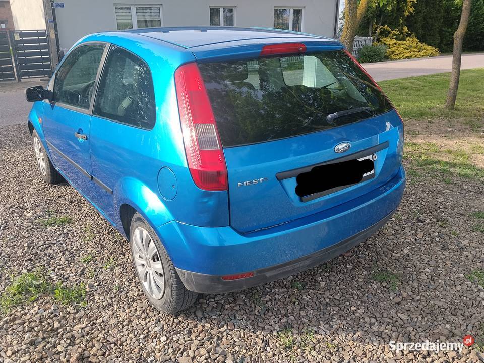 Ford Fiesta mk5 13 nieuszkodzony łódzkie Łęczyca
