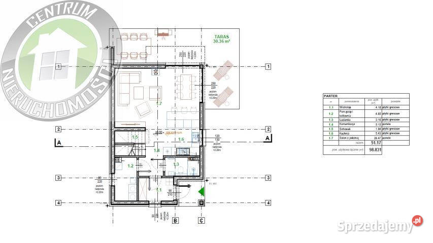 Dom wolnostojący Mystków 1226m2