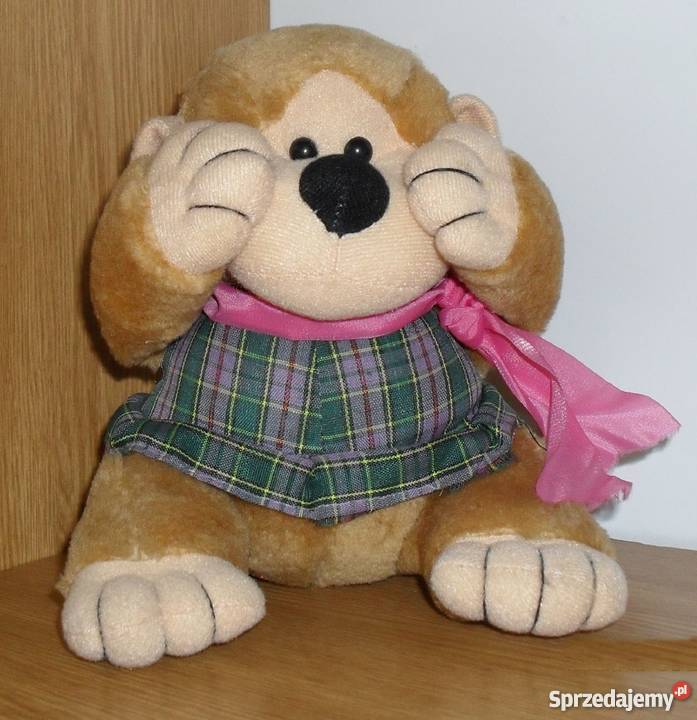 ŚLICZNA PLUSZOWA MAŁPKA Łódź