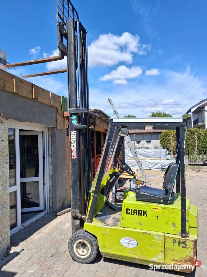 Widlak Clark tm16 elektryczny 48v elektryczny Zakrzewo