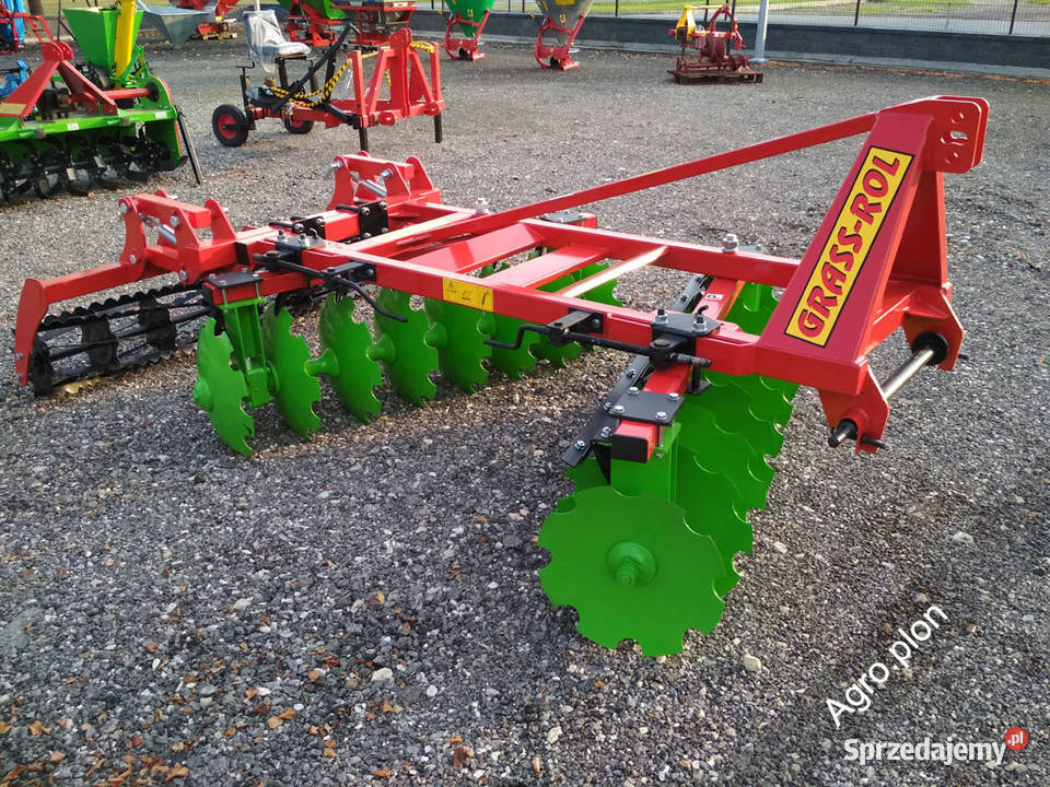 Brona talerzowa GRASSROL Regulacja na korby Opole sprzedam