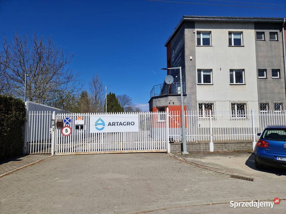 Hale magazynowoprodukcyjne z częścią biurową Sprzedaż Miechów