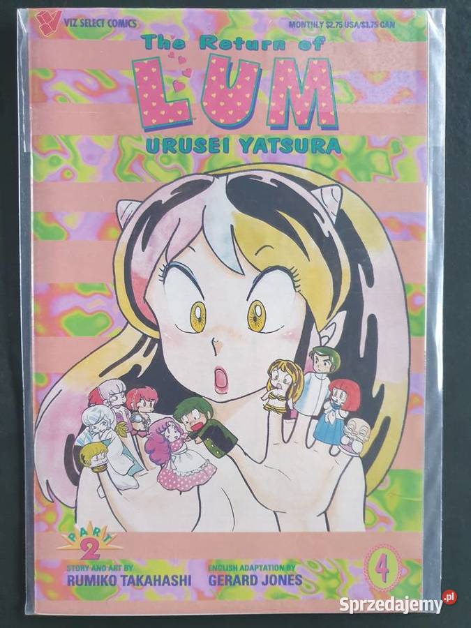The Return Of LUM Urusei Yatsura 10 komiksów USA Gdynia