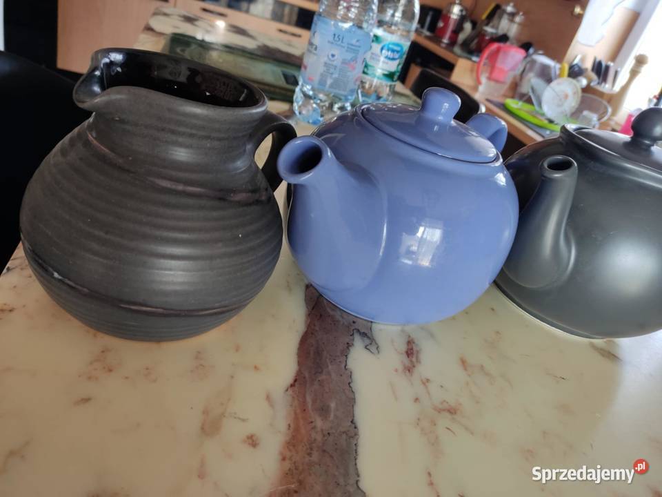 kolekcja oryginalnej ceramiki imbryki dzbanki Pozostałe