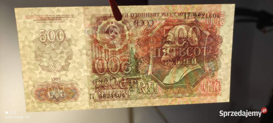 Banknoty ROSJA rózne dolnośląskie Milicz