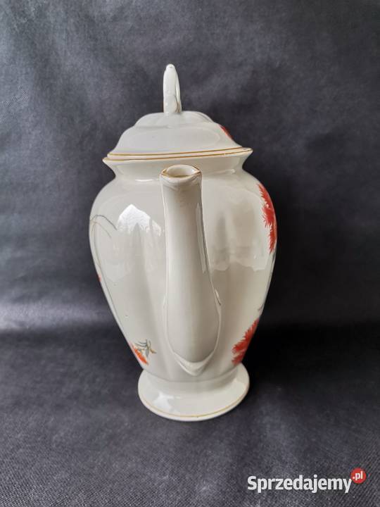 Stary przedwojenny dzbanek porcelana Giesche Art