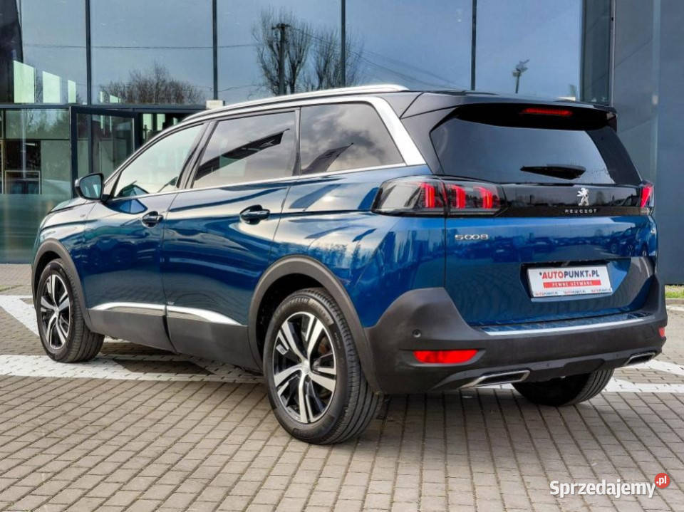 Peugeot 5008 2021r FV23 7 MIEJSC HAK BLIS LED Kraków sprzedam
