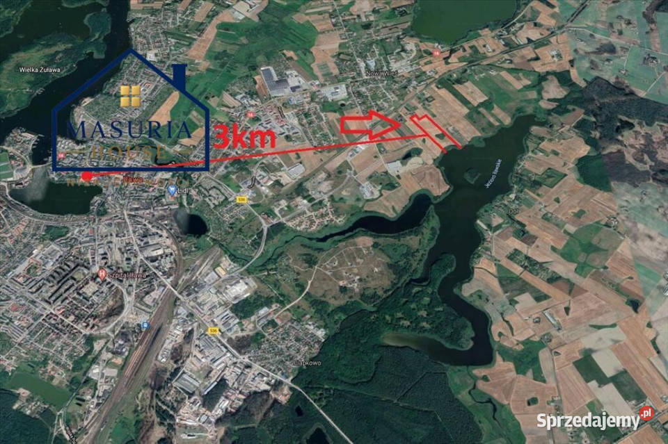 Działka pod zabudowę domów jednorodzinnych Nowa Wieś