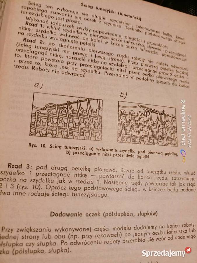 Roboty szydełkowe książki Warszawa księgarnia sztuka, kultura i etnologia mazowieckie sprzedam