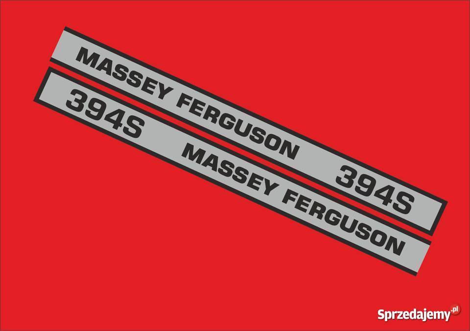 naklejki massey ferguson 394s kujawsko-pomorskie