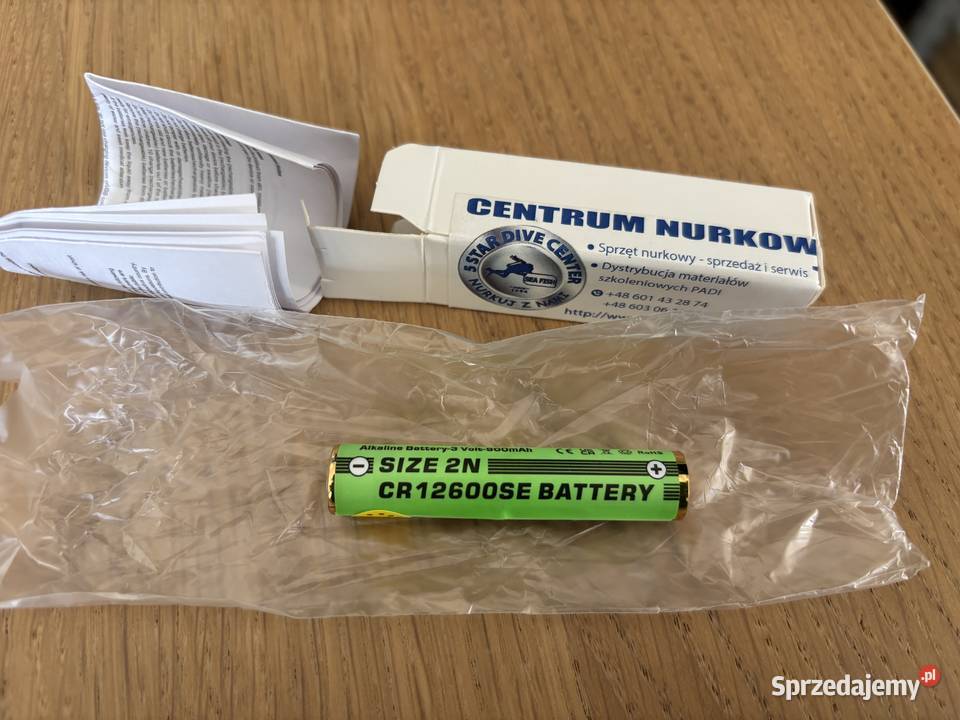 Bateria komputera Nurkowego Uwatec Galileo Sol Nurkowanie śląskie