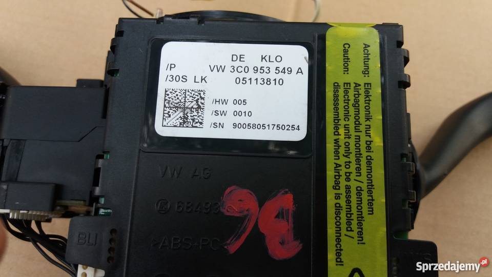 VW Passat b6 przelacznik kierunkowskazow Bolesławiec sprzedam