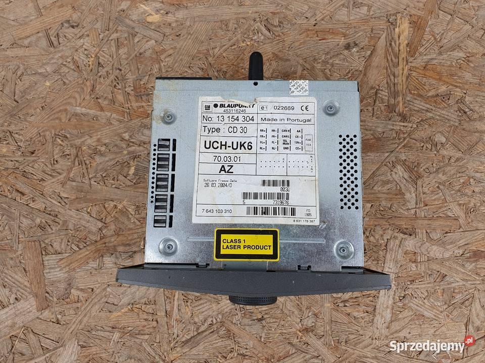 OPEL ASTRA H III RADIO 13154304 Międzychód