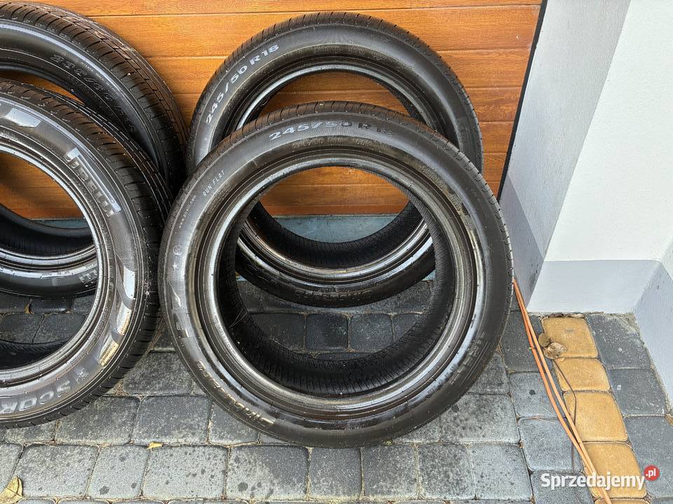 Pirelli cinturato run flat 2455018 używane Szadek