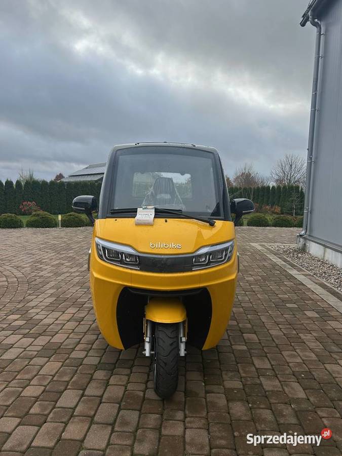 Skuter zabudowany Bili Bike Ecomo 3 elektryczny nieuszkodzony Gościno