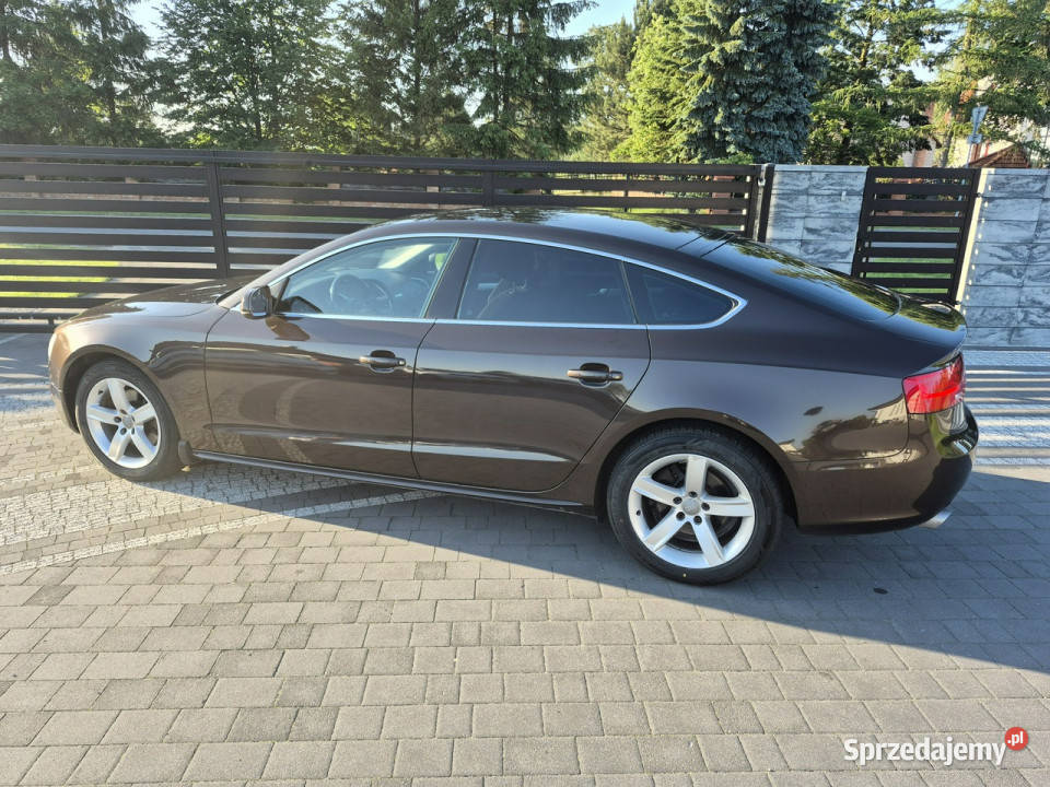 Audi A5 Sportback xenon led navi chromy ładny Drelów