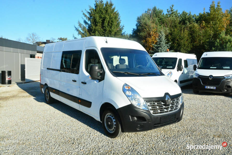 Renault Master 7 osobowy brygadówka doka pełna mazowieckie