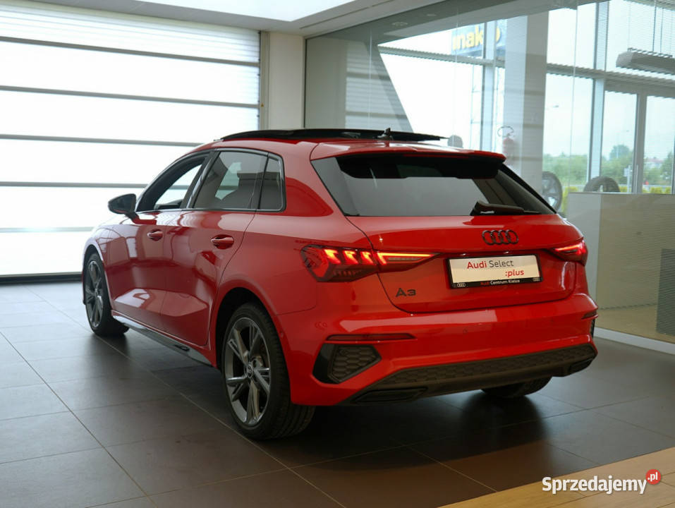 Audi A3 Sportback 40 TFSIe 204 Matrix Panorama wspomaganie kierownicy