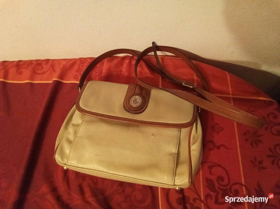 Torebka damska beżowa PRL Warszawa