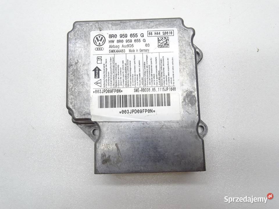 MODUŁ STEROWNIK AIRBAG PODUSZEK POWIETRZNYCH