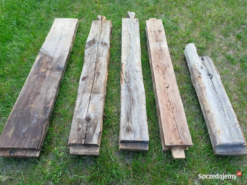 Stare drewno stodoła rozbiórkowe bale drewniane Drewno konstrukcyjne świętokrzyskie Skarżysko-Kamienna