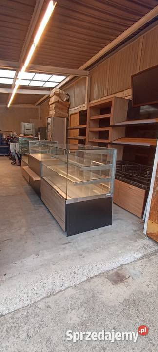 Witryna neutralna cukiernicza piekarnicza lada Szczecin