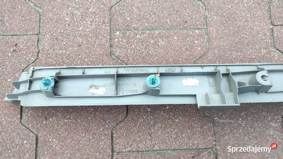 Toyota Yaris II plastik prawa tylna szybę 3d Pozostałe Otwock