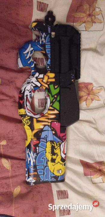 Pistolet na kulki żelowe FnP90 Pozostałe Kramarzówka