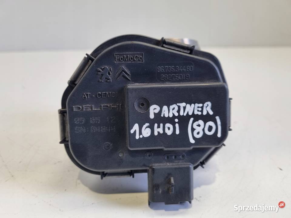 PRZEPUSTNICA Peugeot Partner II 16 HDI osobowe Przepustnice Chełm