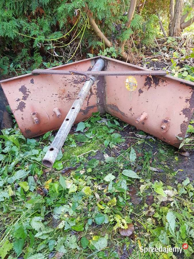 Masywny pług strzałkowy śnieg ziemia do Gorzów Wielkopolski