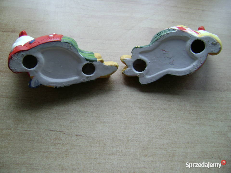 Starocie z PRL Zestaw 2 Figurki ceramiczne