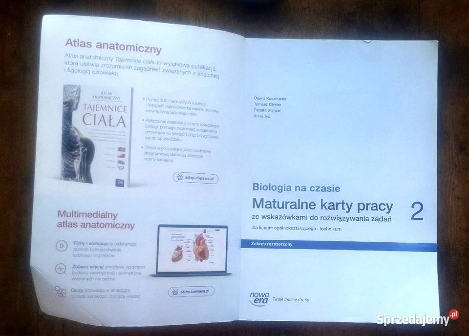 Biologia na czasie 2 Maturalne Karty pracy Nowa Drawsko