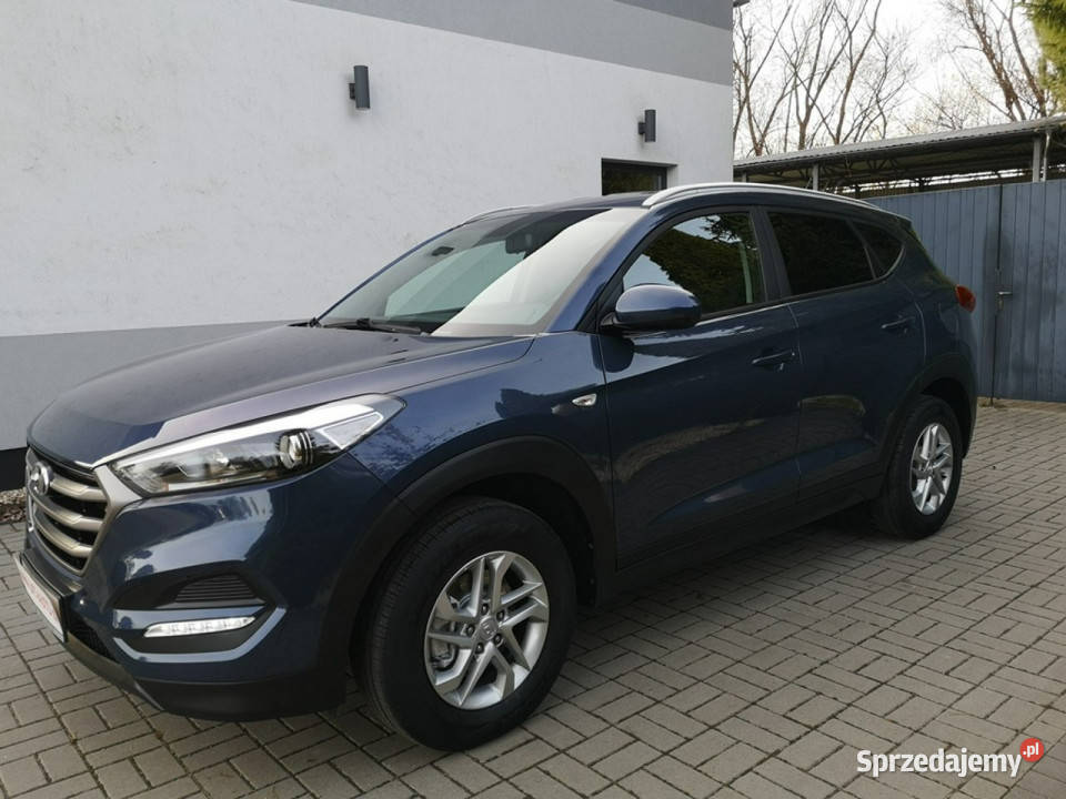 Hyundai Tucson 16 GDI 132 Klimat Tempo Ledy Navi tempomat Strzegom