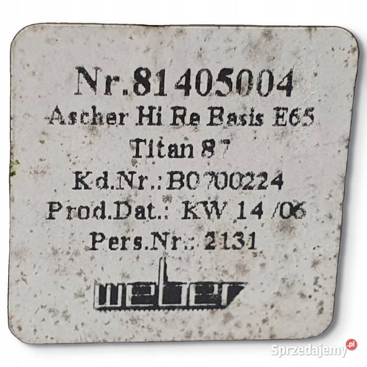 PRAWA TYLNA POPIELNICZKA Bmw E65 E66 E67 7149962 Chełm sprzedam