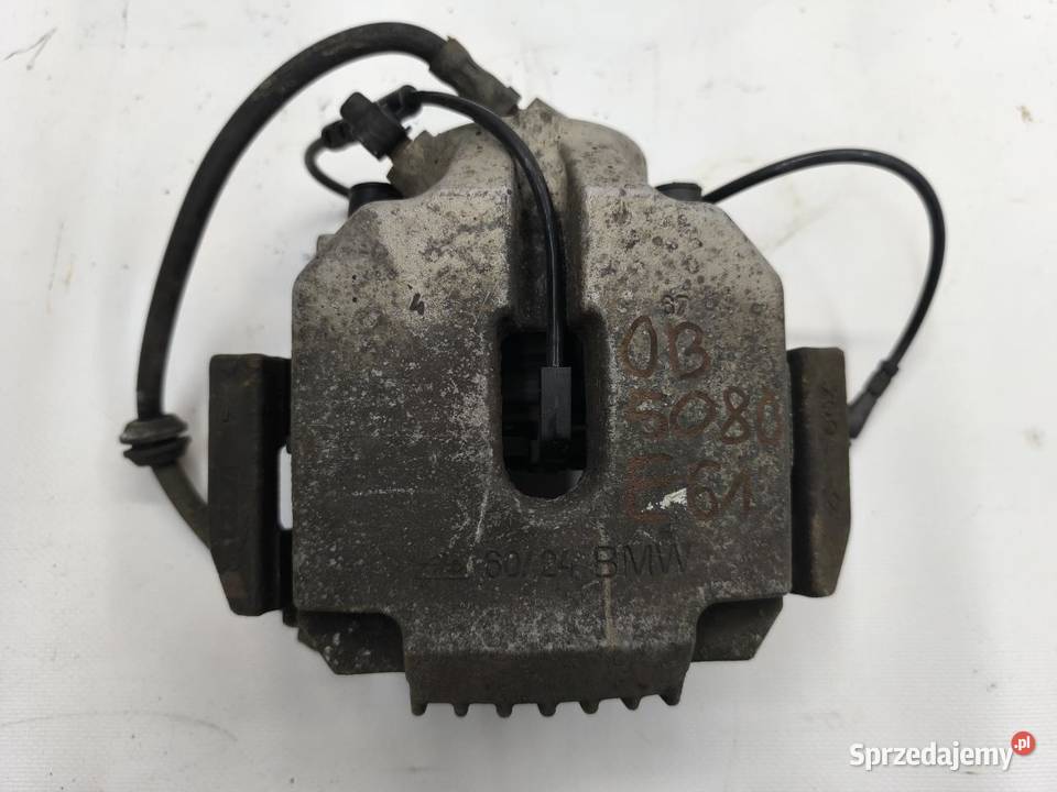 ZACISK HAMULCOWY LEWY PRZÓD 25D BMW E61 osobowe wielkopolskie