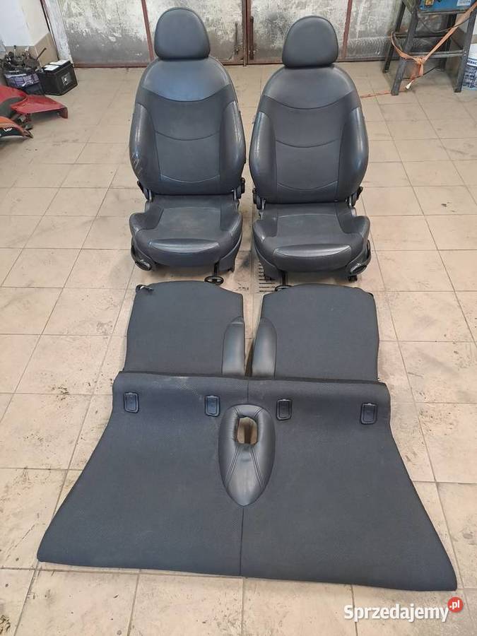 Mini cooper r52 cabrio komplet foteli półskóra