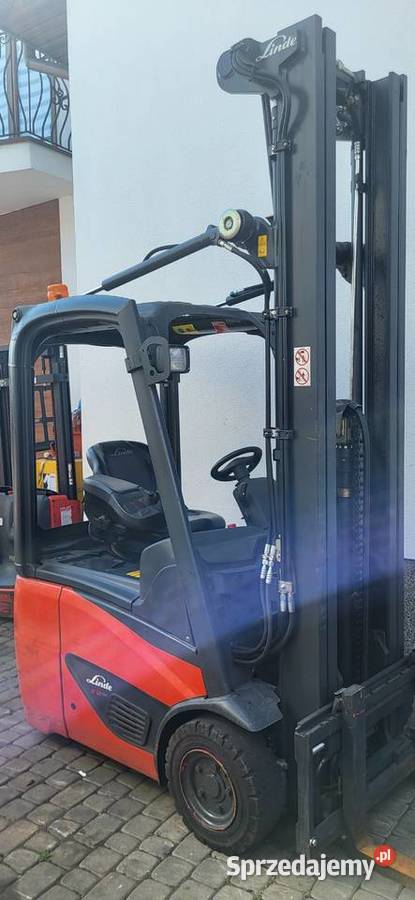 WÓZEK LINDE E12 TRIPLEX 607m