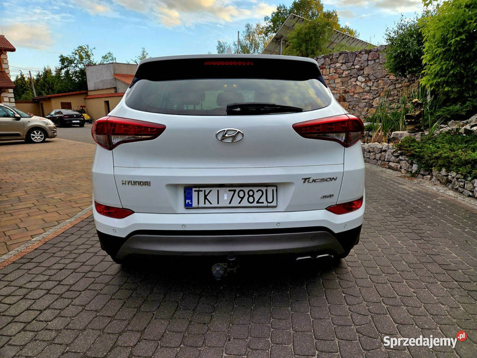Hyundai Tucson 4x4 Navi Kamera Blis Serwis asystent pasa ruchu Zagnańsk