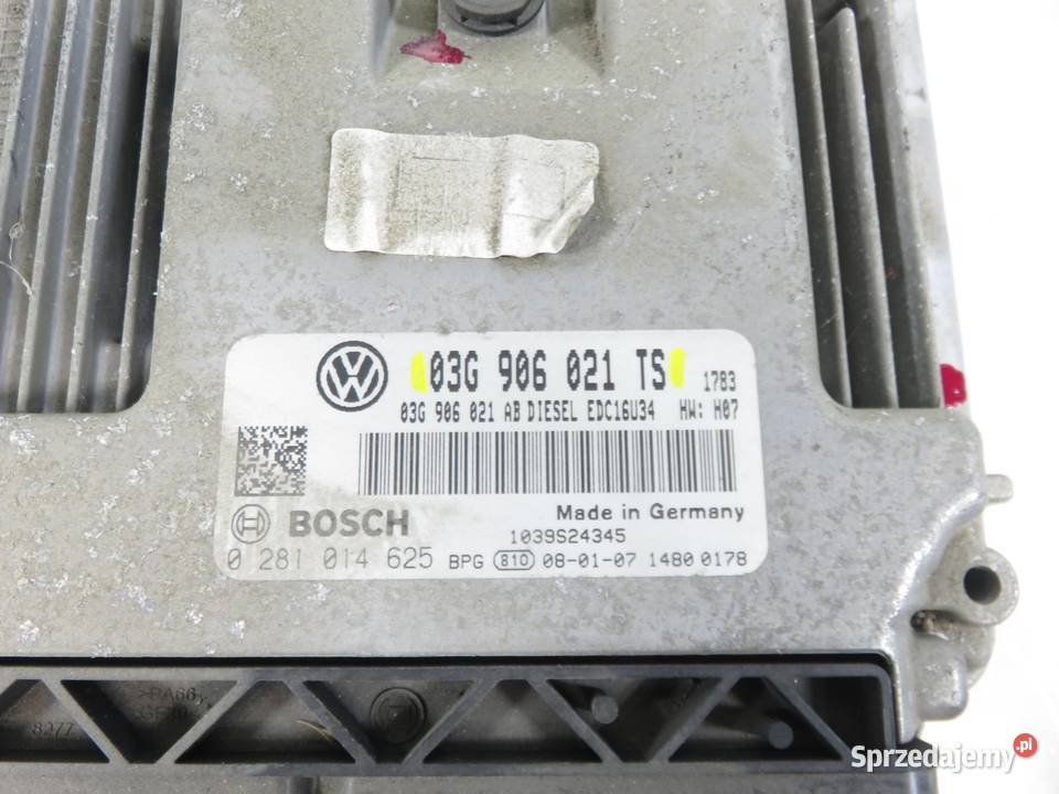 STEROWNIK VW GOLF PLUS 5M1 521 19 TDI BLS