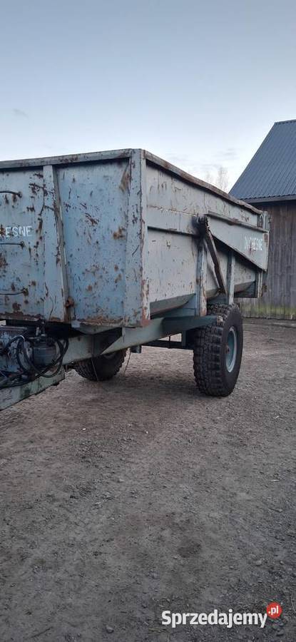 Przyczepa skorupa jednoosiowa 8t duchesne lubelskie Biała Podlaska