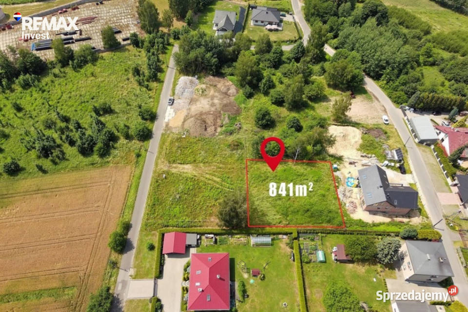 Płaska działka 840 m pod wymarzony dom śląskie Mikołów