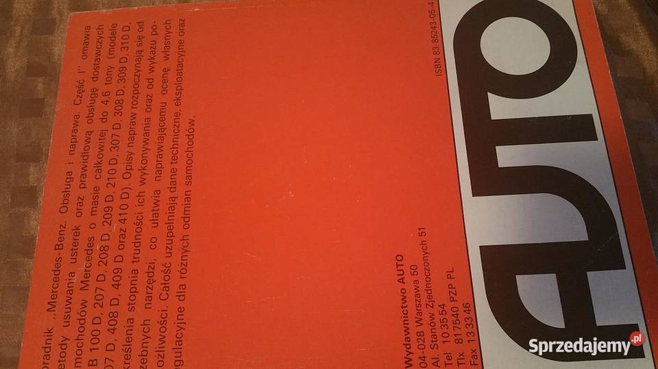 KSIĄŻKI INSTRUKCJE SAMOCHODOWE4cz Koszalin