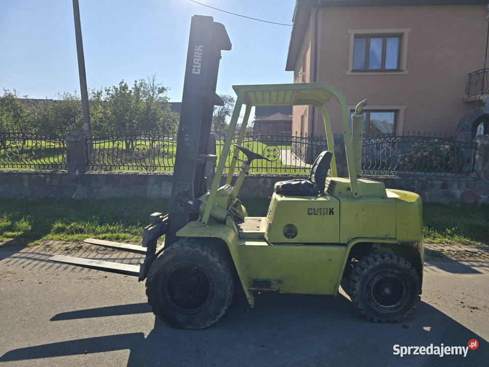 Wózek widłowy CLARK C500 Y70D 35 t 46 m diesel warmińsko-mazurskie