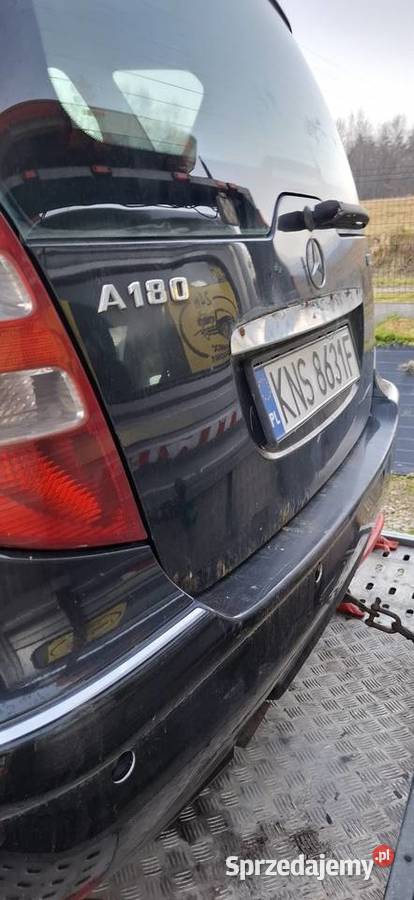 Mercedes a180 cdi dawca Rok produkcji 2001 Szymbark