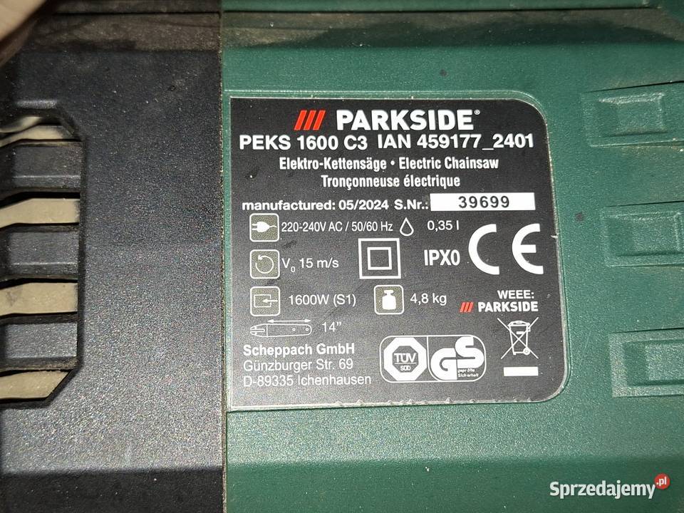 Piła elektryczna parside