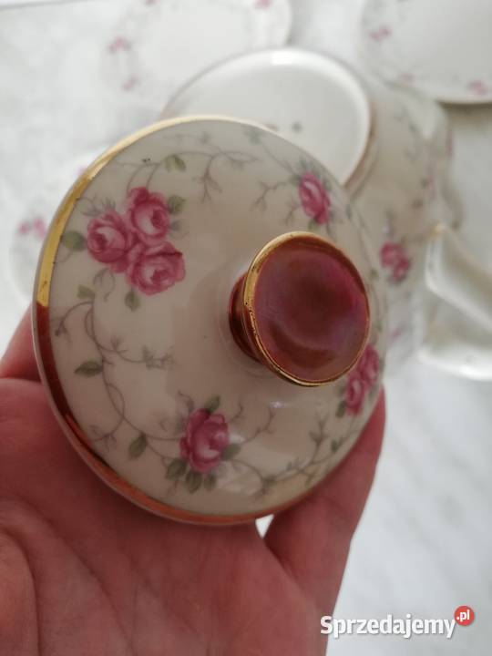 Dzbanek w róże porcelana schumann arzberg Gorlice