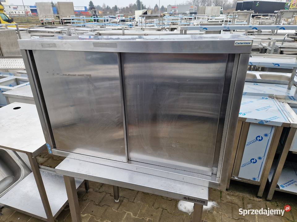 Szafka Wisząca Stal Nierdzewna Drzwi Suwane Ostrów Wielkopolski